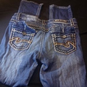 Red Rivet girls jeans 16
